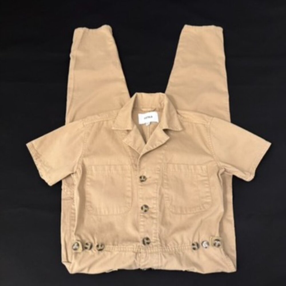 Womens Pistola Grover Jumpsuit XS Champagne